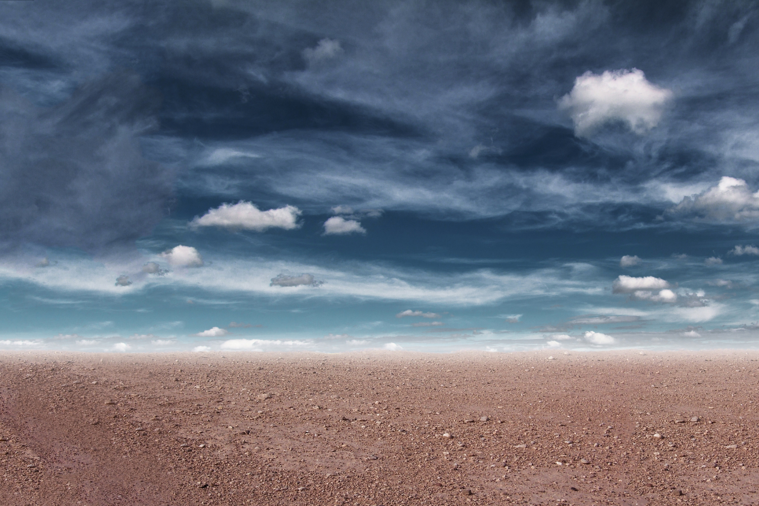 desert soils under blue sky desert soils under a blue sky