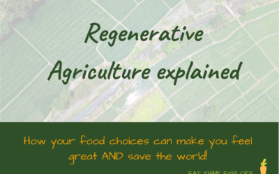 Regenerative Agriculture explained: How your food choices can make you feel great AND save the world!